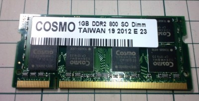 DDR2 SODIMM COSMO製メモリ